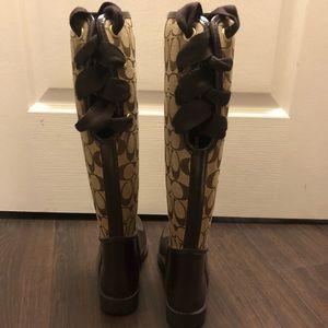 Coach Rainboots